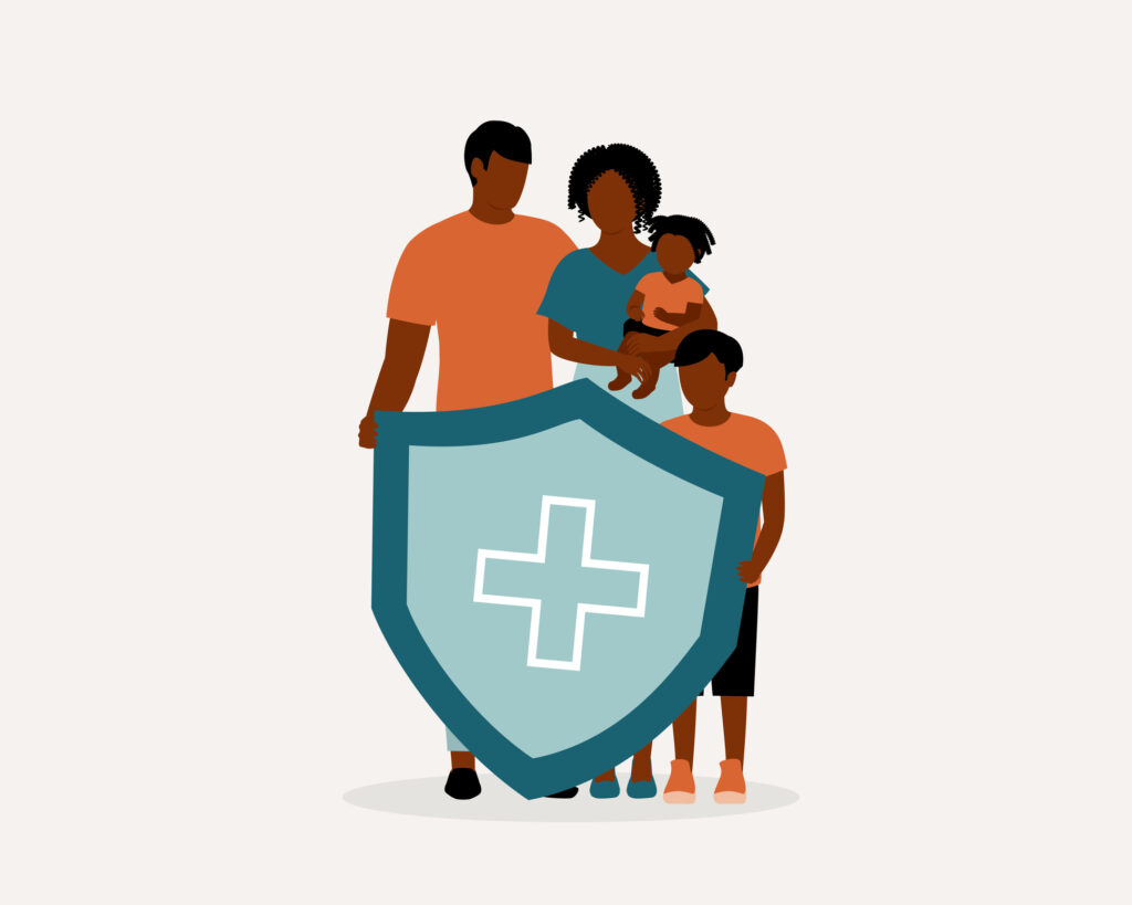immigrant family with healthcare